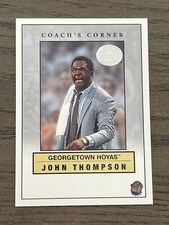 2001 Fleer Greats of the Game Coach's Corner John Thompson #12CC
