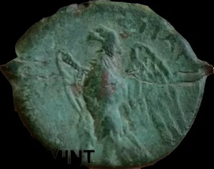 Sicily, Syracuse, Hiketas, 289-288 BC, LIOS ELLANIOU, Eagle, Wings Spread - Picture 1 of 2