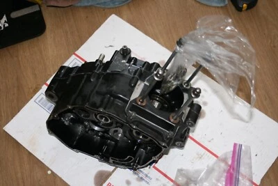 Suzuki DR 250 1984 OEM fundas de motor derecha e izquierda envío gratuito Foto 1 de 4