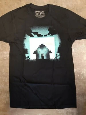 Camiseta Oficial Jinx Minecraft Survival Brilla en la Oscuridad TALLA ADULTO grande -nueva Foto 1 de 3