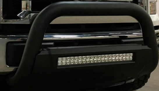 Barra Bull de 3,5" negra con recubrimiento en polvo para Chevy Silverado Sierra 2500 3500 2011-2019 Foto 1 de 1