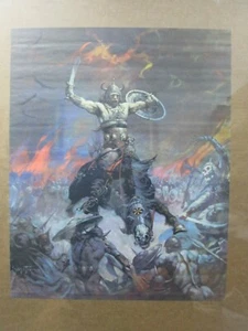 APOCALYPTIC WARFARE BATTLE VIKING VINTAGE POSTER BAR GARAGE MAN CAVE CNG07 - Picture 1 of 5