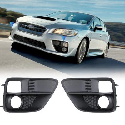Par de luces antiniebla bisel/cubierta lado izquierdo y derecho para Subaru WRX STI 2015 2016 2017 Foto 1 de 4