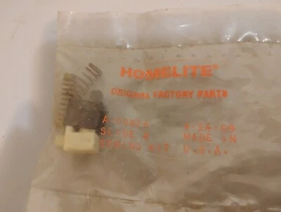 New Genuine Homelite Slide and Spring Kit A-00826 - Image 1 of 2