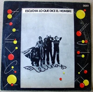 WINGS PAUL McCARTNEY 45 PS Listen To What The Man SOUTHAMERICA 7" 1975 Beatles - Picture 1 of 4