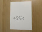 Tim Burton signed 8x10 photo paper Nightmare Before Christmas Edward Scissorhand