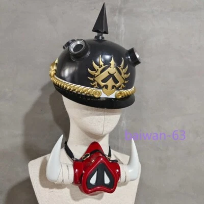 Zenless Zone Zero Luciana Cosplay Props Helmet Hat FRP Pig Nose Halloween Mask - Image 1 of 4