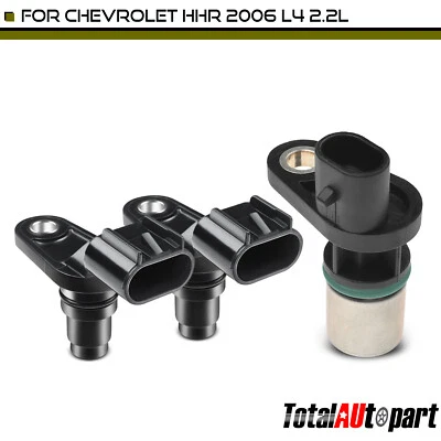 New 2Pcs Camshaft & 1Pc Crankshaft Position Sensor for Chevrolet HHR 2006 2.2L - Image 1 of 4
