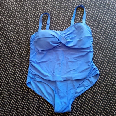 Traje de baño para mujer Catalina 1 pieza púrpura profundo talla 1X ropa de vacaciones de crucero nuevo sin etiquetas Foto 1 de 4
