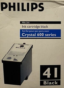 Philips 41 Crystal Tintenpatrone PFA-541, Schwarz für Philips Crystal 650 - Bild 1 von 1