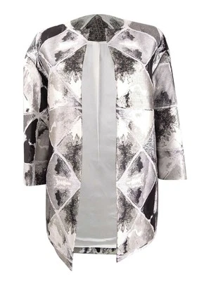 Женская куртка Anne Klein металлик с открытым передом - Изображение 1 из 2