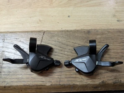 Shimano Alivio SL-M3100 9, 3, Speed, Clamp on , Pair, set, left, right shifters  - Image 1 of 4