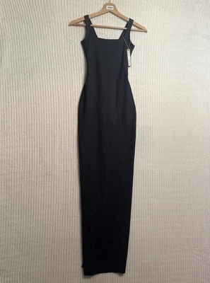Skims Body Long Sleeve Short Dress Size XS Onyx/Black NWT Built In Shapewear - Image 1 of 4