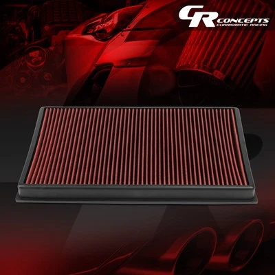 FILTRO DE AIRE PANEL DE ADMISIÓN ROJO RENDIMIENTO PARA AUDI TT RS QUATTRO 2017-2020 2,5 L Foto 1 de 4