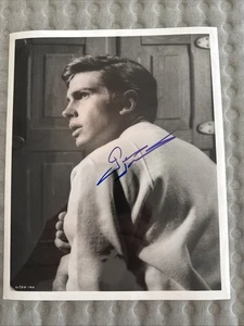 GEORGE HAMILTON FIRMATO 'CASA DALLA COLLINA' 8x10 VINTAGE 1960 FOTO PROMO AUTO - Foto 1 di 5