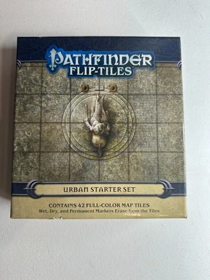 Pathfinder Flip-Tiles PZO4077 Urban Starter Set 42 Map Tiles OPEN BOX - Image 1 of 3