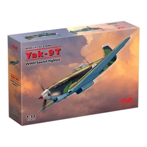 ICM 32090 Plastik Modellflugzeug Bausatz Maßstab 1:32 Yak-9T WWIII Sowjetischer Jäger - Bild 1 von 19