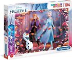 Clementoni 20161, Disney Frozen 2 Brilliant Puzzle for Children -104 Pieces, Age