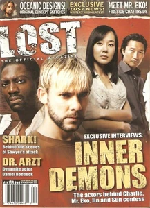 LOST The Official Magazine #3 Charlie Eko Sun Jin Cubierta RARA - Imagen 1 de 1