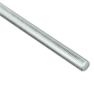 Zoro Select U20300.075.7200 Fully Threaded Rod, 3/4"-10, 6 Ft, Steel, Grade A,
