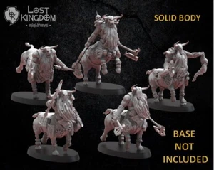 Lost Kingdoms	Bul-Thaurs Unit - 3D Printed - Picture 1 of 2