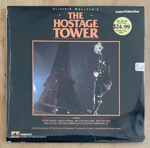 THE HOSTAGE TOWER (1980) Sealed Laserdisc TV Movie Hostage Crime Thriller Paris - Picture 1 of 3