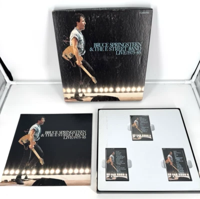 Bruce Springsteen & the E Street Band Live Box Set 3 Cassettes 1975-85 - Image 1 of 3