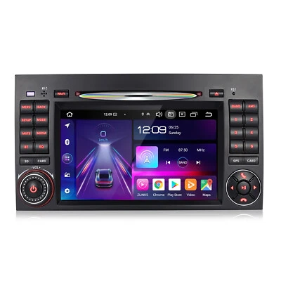 64G Autoradio Für Mercedes A B Klasse Vito W169 W639 W245 GPS Navi 4G Android 13 - Bild 1 von 4