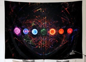 Seven Chakras Tapestry - Picture 1 of 4