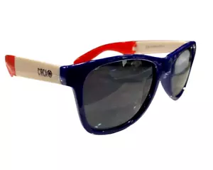C1rca Folding Sunglasses Blue Red Skateboarding UV400 - Picture 1 of 6