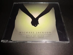 HOLD MY HAND by MICHAEL JACKSON-Duet w/ AKON-4 Versions-Rare Maxi Single CD - Picture 1 of 9