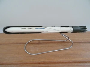 ancienne maquette constructeur missile EXOCET model builder 1985 AEROSPATIALE - Imagen 1 de 9