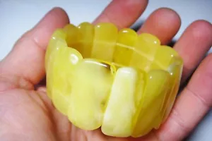 Bernstein Armband Natur Baltischer Bernstein Weiß Bernstein Perlen Bernstein ... - Bild 1 von 12
