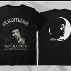 Gil Scott Heron Revolution doppelseitiges Retro-T-Shirt