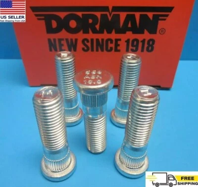 Perno de 5 ruedas reemplaza OEM # 610568 para Dodge KIA Hyundai Mazda hecho en EE. UU., Foto 1 de 4