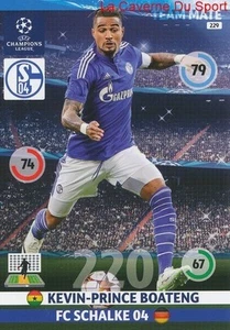 229 BOATENG FC.SCHALKE 04 GHANA CARD CHAMPIONS LEAGUE ADRENALYN 2015 PANINI - Bild 1 von 1