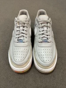 Air Force 1 Jester XX Floral Print, Women's 10 Platinum/White, AV2461-001 - Picture 1 of 5