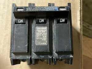 CHALLENGER CIRCUIT BREAKER E16248 90A TYPE C 90 AMP 3-POLE ELECTRICAL  - Picture 1 of 3