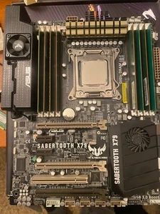 ASUS Sabertooth X79 Motherboard / i7 3960x / 32gb RAM - Picture 1 of 4