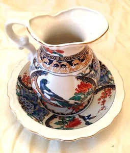 VINTAGE SMALL BOWL PLATE DISH PITCHER EWER JUG MADE IN JAPAN JAPANESE - Picture 1 of 24