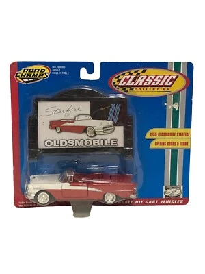 VTG 1998 Road Champs Classic Collection Diecast 1955 Oldsmobile Starfire NIP - Image 1 of 4