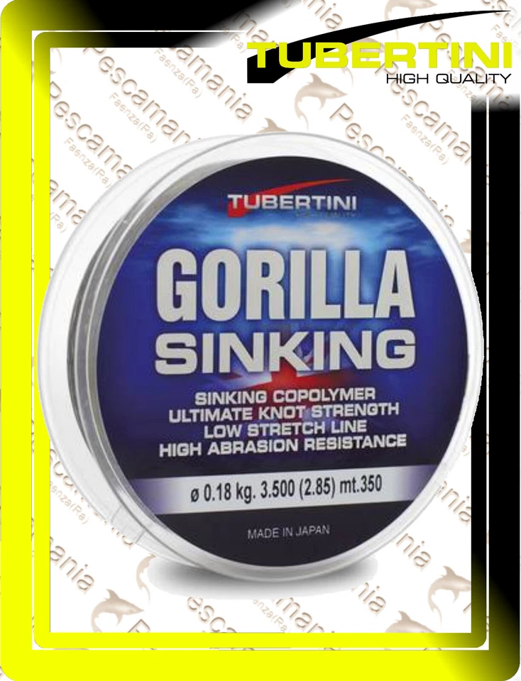 Monofilo Tubertini Gorilla Sinking 350 mt - Immagine 1 di 1