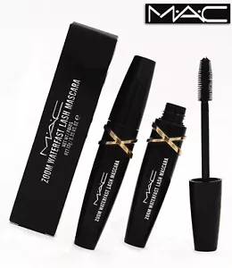 MAC Zoom WaterFast Lash Mascara Black Stack 3D intensives wasserfestes Make-up 10 g UK - Bild 1 von 4