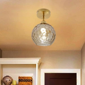 Modern Ceiling Light 25W Golden Ceiling Light Fixture For hallways dining rooms - Picture 1 of 22
