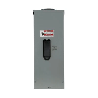 NEW Eaton 200 Amp Enclosed Breaker Disconnect, 120/240 Volts,  ECCVH200R  - Image 1 of 4