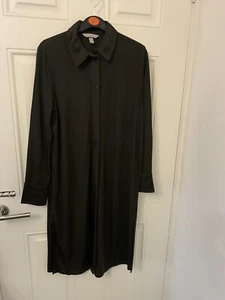 Hemdblusenkleid H und M Khaki Gr. S - Bild 1 von 5