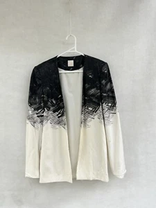 💥 SASS AND BIDE white Tailored Jacket Cardigan 8 Xs - Picture 1 of 3