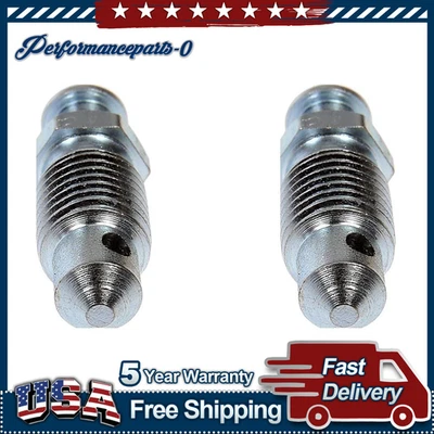 Tornillo purga freno delantero Dorman 2 piezas para Dodge Daytona 1984-1990 1991 1992 1993 Foto 1 de 3