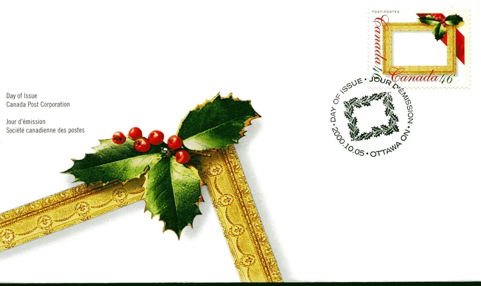 Canadá - FDC - 2000 - Navidad - Scott # 1872 Foto 1 de 1