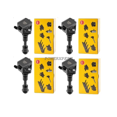 For Volvo S60 S90 V60 V90 XC40 XC60 2.0L 31312514 4 pcs OEM NGK Ignition Coil - Изображение 1 из 4
